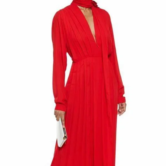 strapless open back dress Velvet & Taffeta Tulip Dress | Sustainable Womenswear main image 0